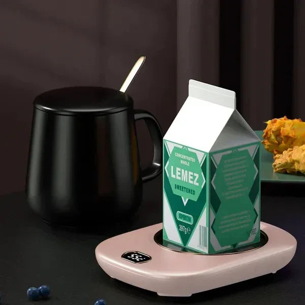 Electric Coffee Mug Warmer For Desk Auto Shut Off USB Tea Milk - THE MILE MAKER DRIVER SHOP