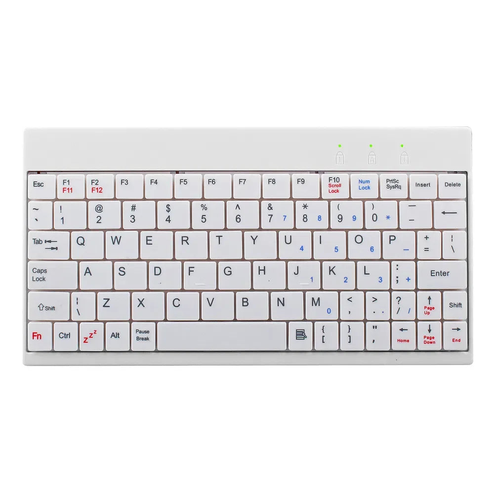 80 Keys Wired Keyboard Mini USB Connector Keyboard Portable Durable Keyboard With Carry Bag - THE MILE MAKER DRIVER SHOP
