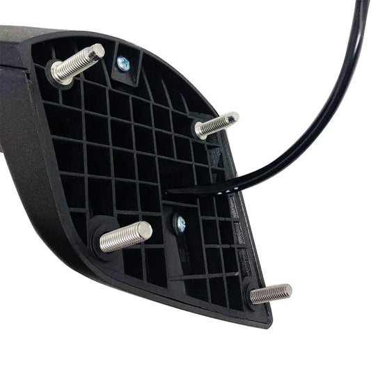 Chrome Hood Mirror For Freightliner Cascadia 2018-2023 Left Driver Side - THE MILE MAKER DRIVER SHOP