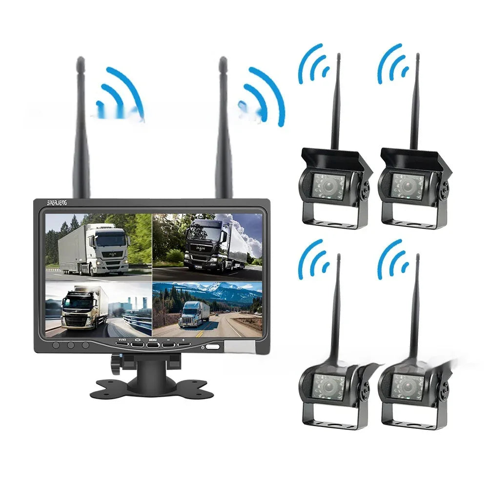 Vehicle-mounted 7-inch Truck Trailer Excavator Driving Monitoring Recorder - THE MILE MAKER DRIVER SHOP