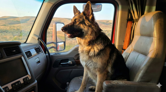 The Ultimate Co-Pilot: A Guide to Trucking with Your Dog - THE MILE MAKER DRIVER SHOP