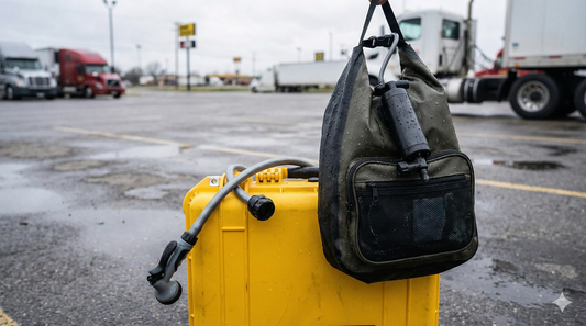 Shower Shoes & Sanity: Staying Clean When the Facilities Aren't - THE MILE MAKER DRIVER SHOP