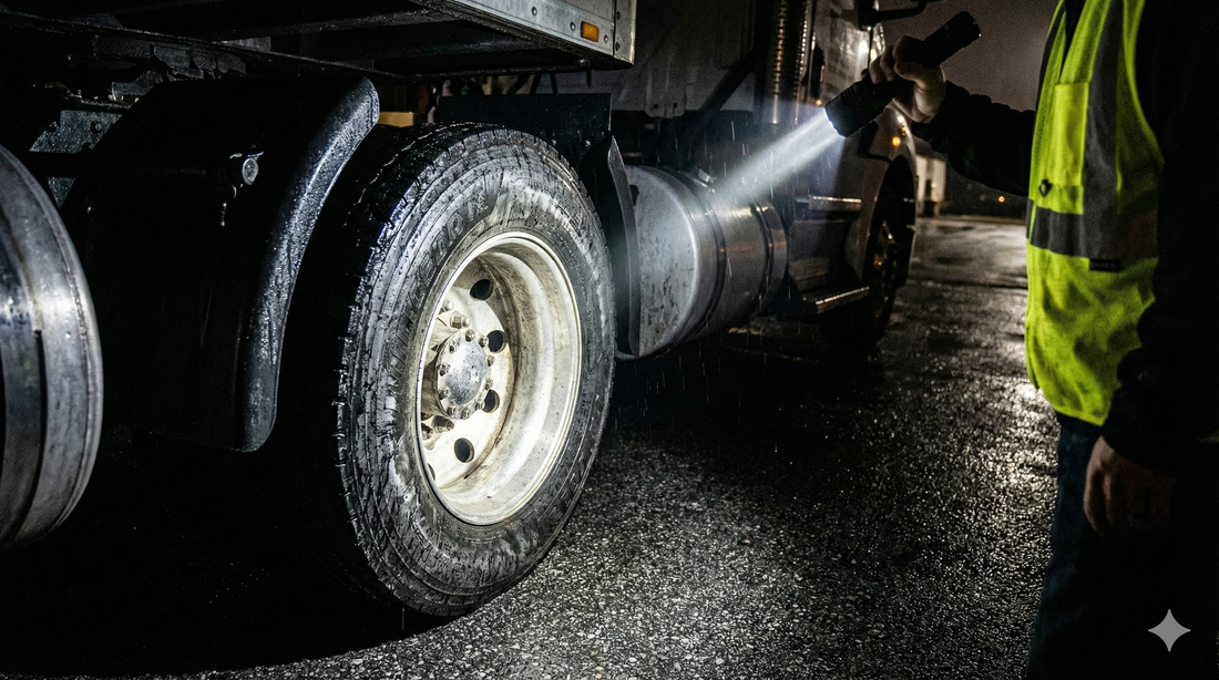 Don't Get Caught in the Dark: Pre-Trip Inspection Essentials - THE MILE MAKER DRIVER SHOP