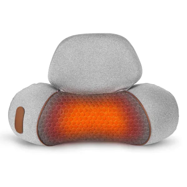 3 In 1 Neck Massager Pillow With Vibration Heating Therapy Airbag Stretching Memory Foam Fillings Ergonomic Cervical Massager With Portable Storage Bag Eye Mask GPCT5476 - THE MILE MAKER DRIVER SHOP