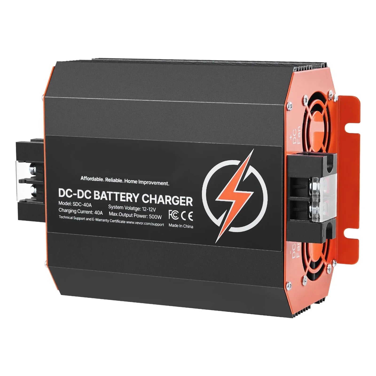 12V 40A DC To DC Charger Battery Charger 500W For Lead-Acid And Lithium AGM GEL - THE MILE MAKER DRIVER SHOP