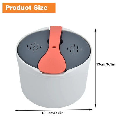 Steamed Rice Box - THE MILE MAKER DRIVER SHOP