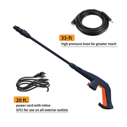 High-performance High-pressure Cleaner For Cars And Building Facades - Powerful Motor, Versatile Accessories, Environmentally Friendly Design - THE MILE MAKER DRIVER SHOP