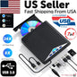 External CD DVD Drive For PC Laptop Windows 11 10 USB 3.0 Burner Reader Writer - THE MILE MAKER DRIVER SHOP