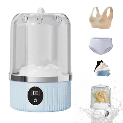 Underwear Washer, Portable Mini Washing Machine, Upgraded Mini Washings Machines, Rechargeable Cordless Washing-Machine, Laundry Cup For Bra, Underwear, Socks. - THE MILE MAKER DRIVER SHOP