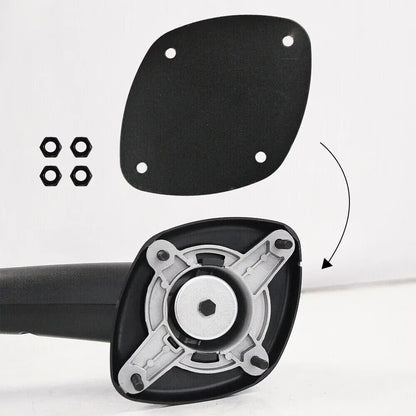 2PCS Hood Mirror Fit For Freightliner Cascadia 2008-2016, Pair Hood Mirrors Kit Trucks Driver Left And Passenger Side Pair Black - THE MILE MAKER DRIVER SHOP