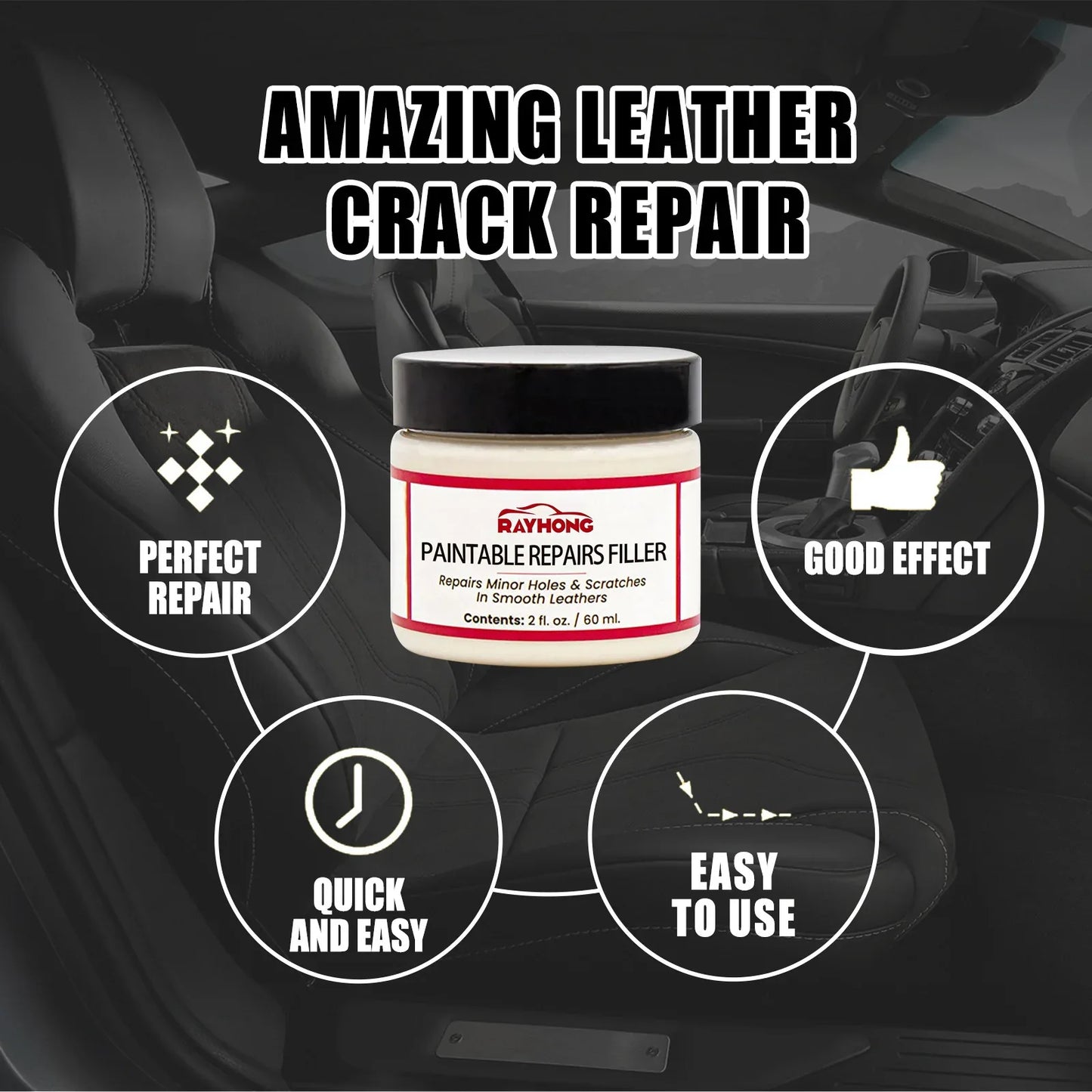 Car Seat Scratch Sofa Repair Paste - THE MILE MAKER DRIVER SHOP