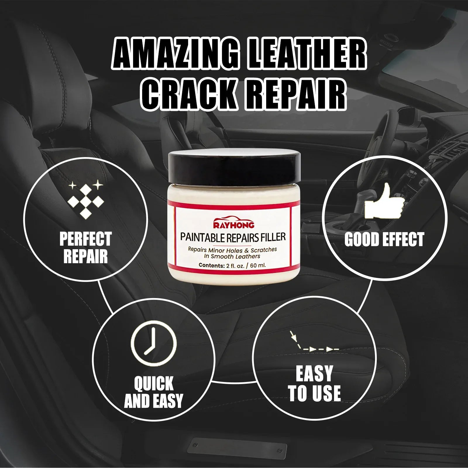 Car Seat Scratch Sofa Repair Paste - THE MILE MAKER DRIVER SHOP