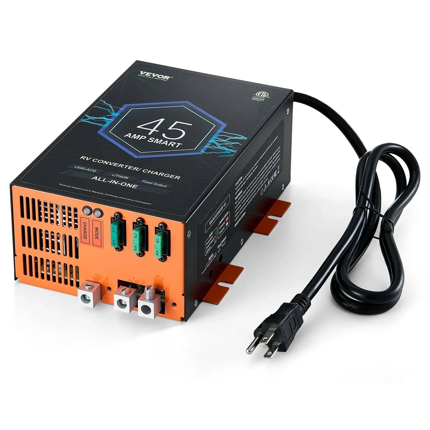 RV Converter 45 Amp 110V AC To 12V DC RV Power Converter Battery Charger - THE MILE MAKER DRIVER SHOP