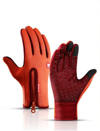 Winter Gloves Touch Screen Riding Motorcycle Sliding Waterproof Sports Gloves With Fleece - THE MILE MAKER DRIVER SHOP