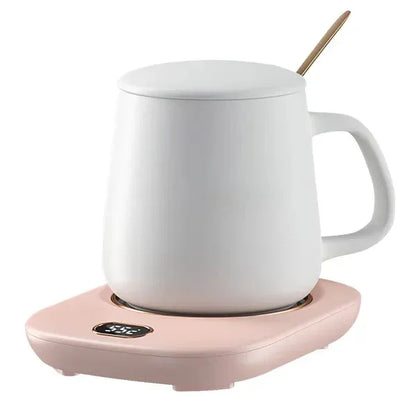 Electric Coffee Mug Warmer For Desk Auto Shut Off USB Tea Milk - THE MILE MAKER DRIVER SHOP