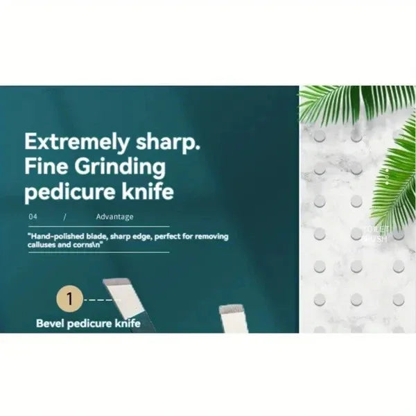 12-Piece Stainless Steel Nail Care Kit - THE MILE MAKER DRIVER SHOP