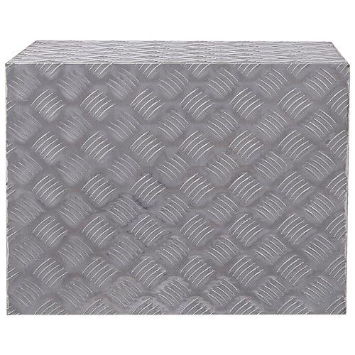 24inch Aluminum Tool Box,heavy Duty Truck Bed Tool Box,outdoor Trailer Pickup Storage Tool Box,RV Storage Organizer,underbody Box W Lock Keys,silver - THE MILE MAKER DRIVER SHOP