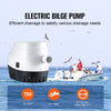 VEVOR Bilge Pump, 750GPH 12V Automatic Submersible Boat Bilge Water Outlet Diameter, Small Boat BilgeMarine Electric Bilge - THE MILE MAKER DRIVER SHOP