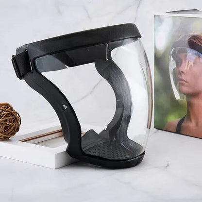 Full Face Anti-fog Clear Mask Reusable Super Protective Transparent Safety Cover - THE MILE MAKER DRIVER SHOP