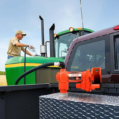 Fuel Transfer Pump 12V DC 16 GPM With Hose & Nozzle For Gasoline Diesel - THE MILE MAKER DRIVER SHOP