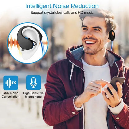 Wireless Sports Headsets Wireless V4.1 Neckband Earphones HD Stereo Sweat-proof Headphones Earbuds - THE MILE MAKER DRIVER SHOP