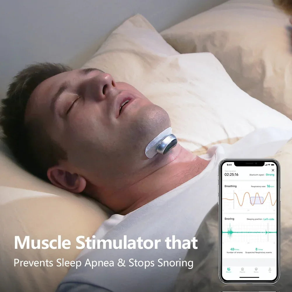 Smart Anti Snoring Device Electronic Muscle Stimulator Pro - THE MILE MAKER DRIVER SHOP