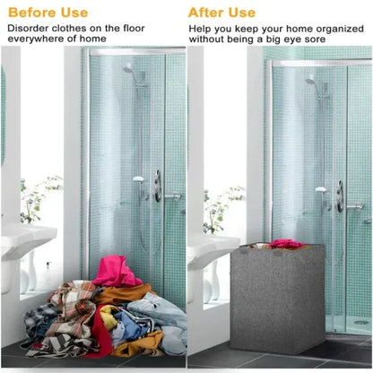 Foldable Laundry Hampers Washing Clothes Laundry Basket - THE MILE MAKER DRIVER SHOP