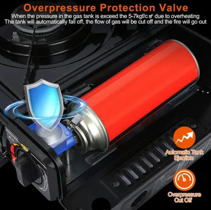 3300 Watt Portable Camping Stove - THE MILE MAKER DRIVER SHOP