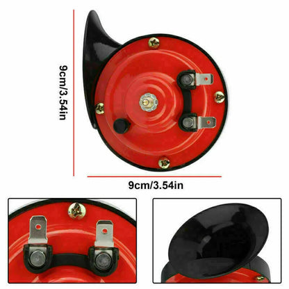12V 300DB Super Loud Train Horn Waterproof For Motorcycle Car Truck SUV Boat - THE MILE MAKER DRIVER SHOP