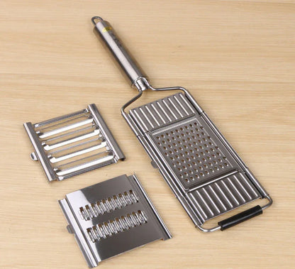 Stainless Steel Grater, Vegetable And Fruit Slicer, Peeler - THE MILE MAKER DRIVER SHOP