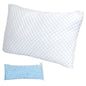 1Pc Or 2Pcs King Or Queen Size Options Shredded Memory Foam Pillow Adjustable Cool Pillow With Extra Filling Machine Washable Cover For Side Back Stomach Sleepers - THE MILE MAKER DRIVER SHOP