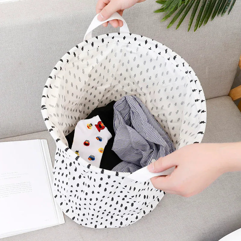 Household cloth dirty clothes basket - THE MILE MAKER DRIVER SHOP