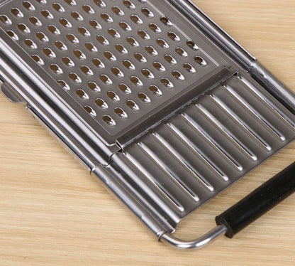 Stainless Steel Grater, Vegetable And Fruit Slicer, Peeler - THE MILE MAKER DRIVER SHOP