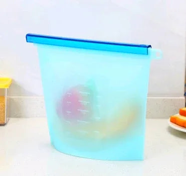 Silicone fresh-keeping bag vacuum sealed bag food storage bag refrigerator food fruit storage bag - THE MILE MAKER DRIVER SHOP