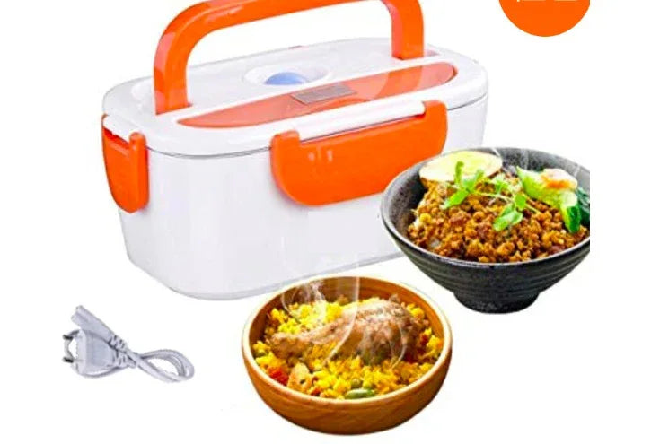 Electric lunch box food grade plastic 110v 220v plug in lunch box household appliances gift - THE MILE MAKER DRIVER SHOP