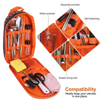 19 Camping Cookware Sets - THE MILE MAKER DRIVER SHOP