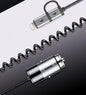 2 In 1 Spring Cable Car Mobile Phone Charger - THE MILE MAKER DRIVER SHOP