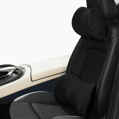 Memory Foam Car Headrest Lumbar Support Set - THE MILE MAKER DRIVER SHOP