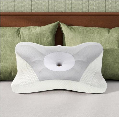 Cervical Neck Pillow, Cooling Ergonomic Memory Foam Pillows Dual Height Orthopedic Support Contour Pillow For Side - THE MILE MAKER DRIVER SHOP