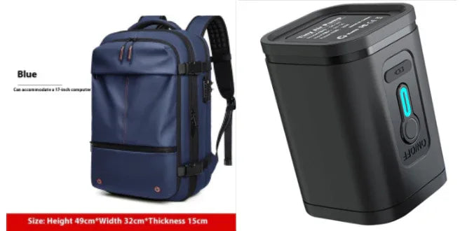 Travel Backpack Men's Business Multifunction Computer Bag Vacuum Compression Large-capacity Backpack - THE MILE MAKER DRIVER SHOP