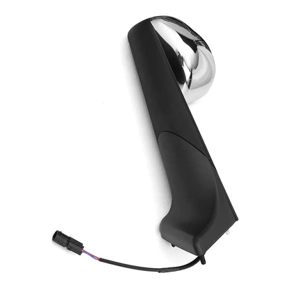 Chrome Hood Mirror For Freightliner Cascadia 2018-2023 Left Driver Side - THE MILE MAKER DRIVER SHOP