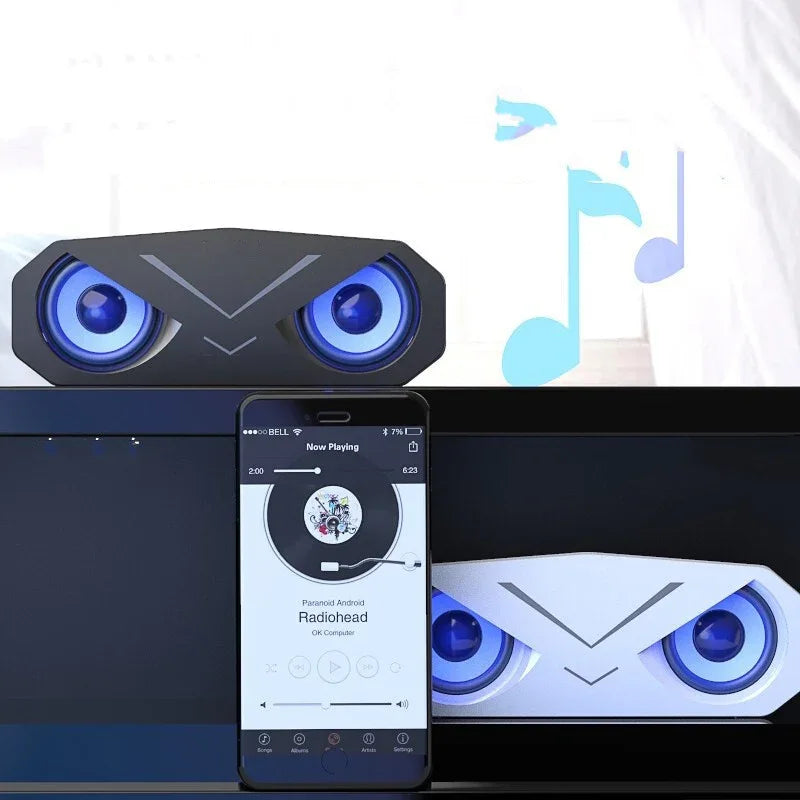 Wireless Mobile Phone Mini Portable Car Desktop Computer Echo Wall Subwoofer Speaker - THE MILE MAKER DRIVER SHOP