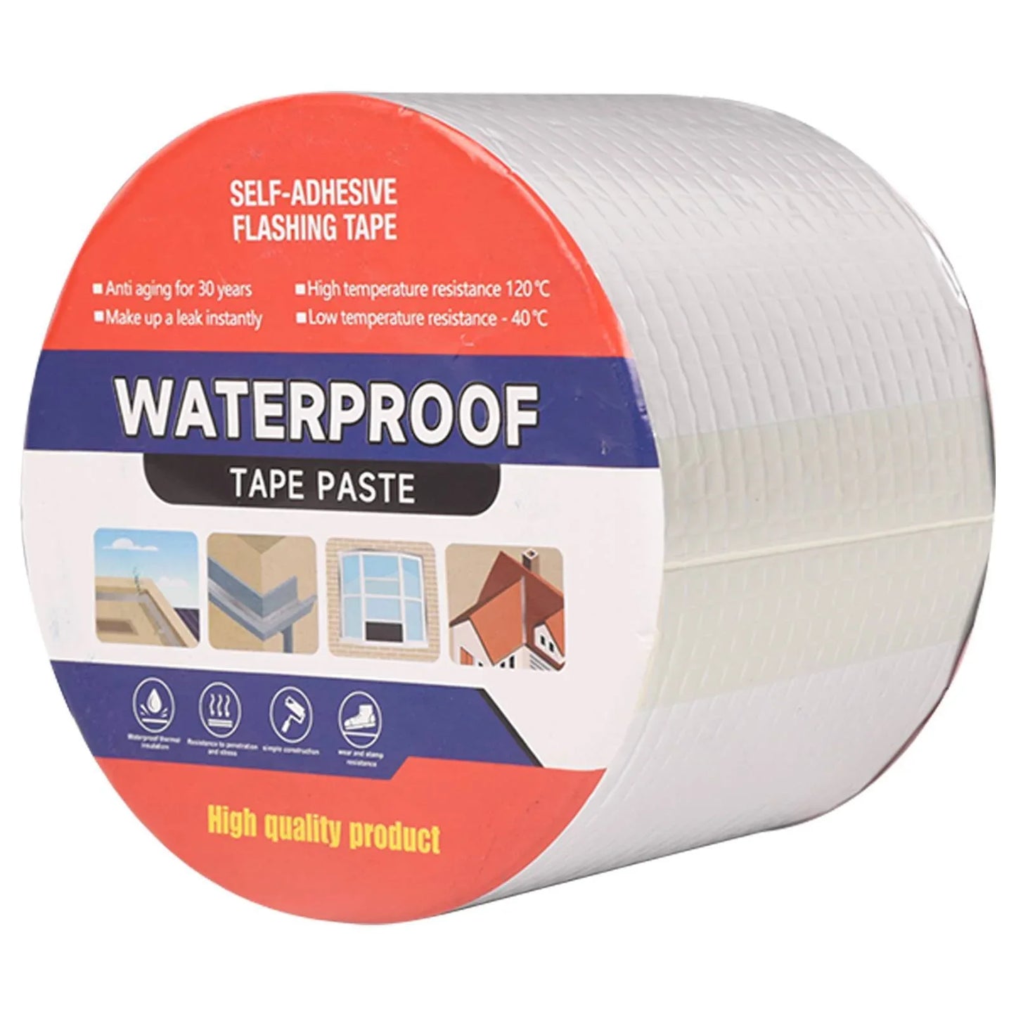 Waterproof Butyl Aluminum Foil Tape For RV Repair Glass Repairs Roof Patching - THE MILE MAKER DRIVER SHOP
