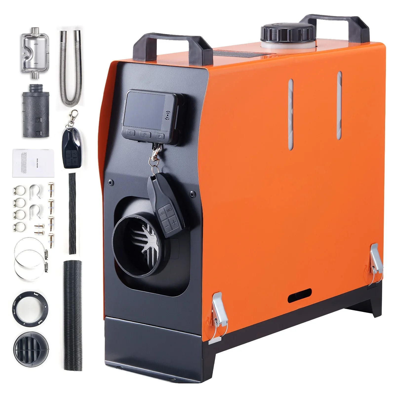 VEVOR Diesel Air Heater, 12V 5KW Diesel Heater With Remote Control And LCD, 5L Fuel Tank Portable Diesel Parking Heater, Rapid Heating For RV Trailer Camper Van Boat And Indoors - THE MILE MAKER DRIVER SHOP