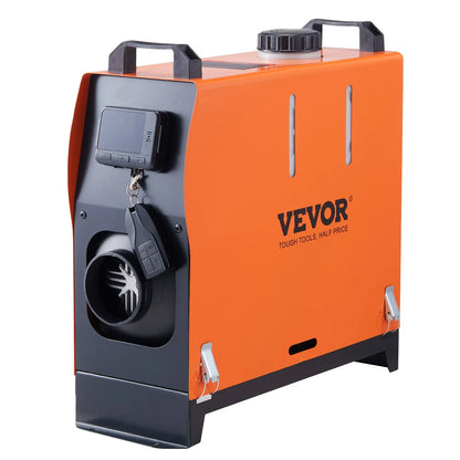 VEVOR Diesel Air Heater, 12V 5KW Diesel Heater With Remote Control And LCD, 5L Fuel Tank Portable Diesel Parking Heater, Rapid Heating For RV Trailer Camper Van Boat And Indoors - THE MILE MAKER DRIVER SHOP
