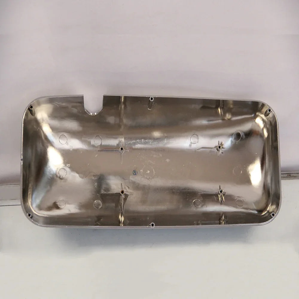 Chrome Door Mirror Covers Fit For KENWORTH T660 T370 T440 T470 T800 T600, Pair Door Mirror Cover Left Driver Side Right Passenger Side - THE MILE MAKER DRIVER SHOP