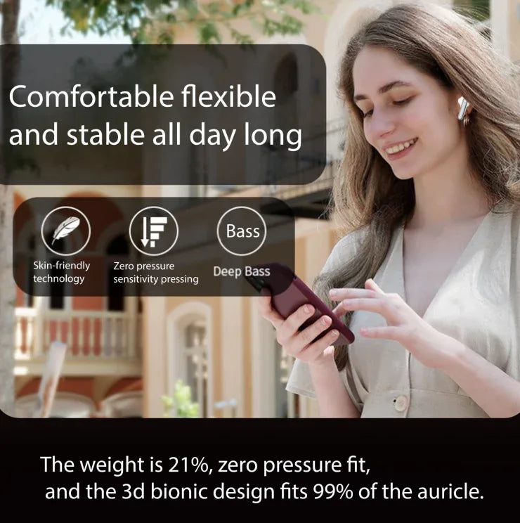 AI Simultaneous Interpretation Bluetooth Headphones For Couples - THE MILE MAKER DRIVER SHOP