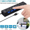 7 Port USB 2.0 3.0 Hub Splitter Adapter High Speed For PC Laptop Desktop - THE MILE MAKER DRIVER SHOP