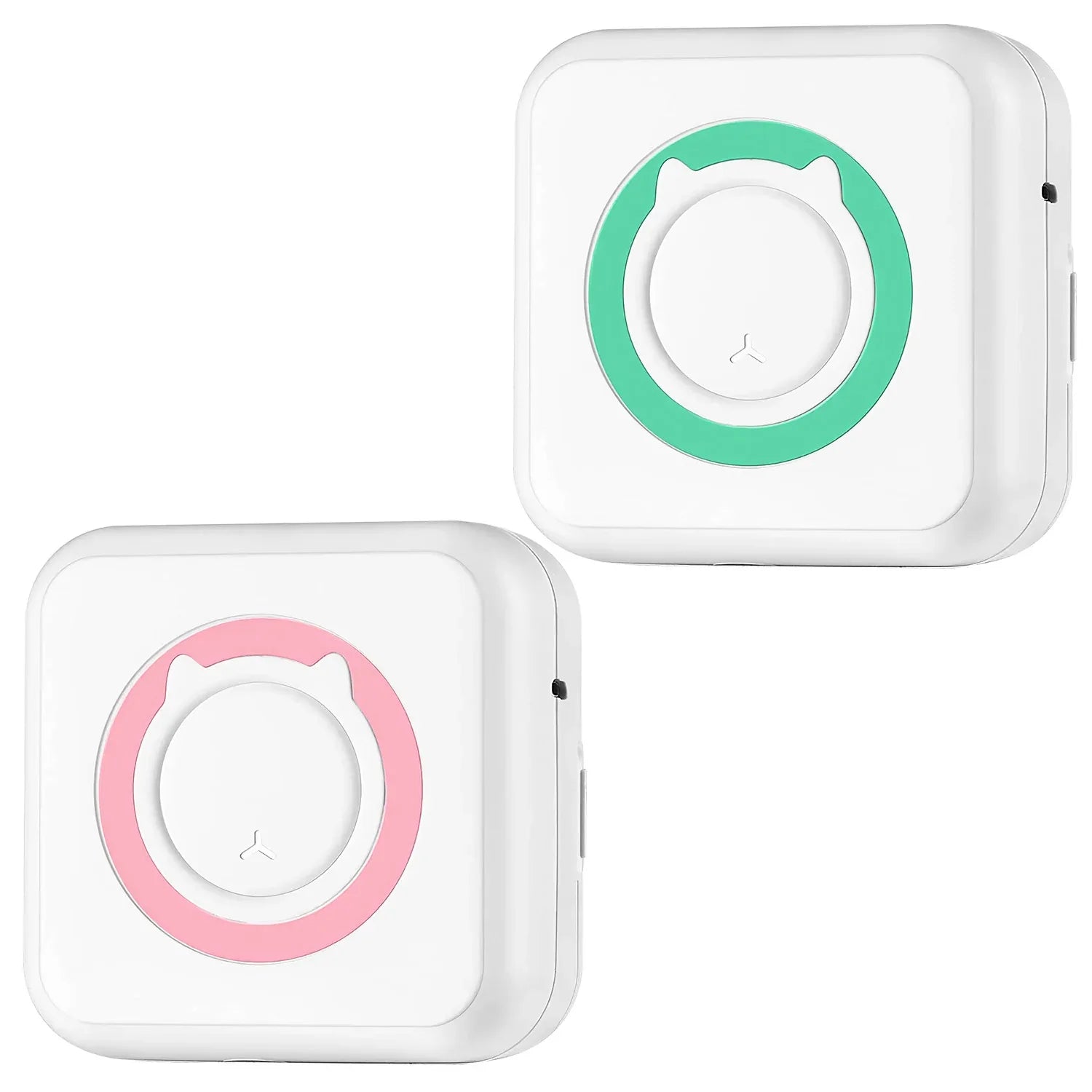 Mini Printer - Printer Paper 'Options' -- Pocket Wireless Thermal Printer Portable Mini Sticker Maker Machine Rechargeable Inkless Photo Printer For Printing Label Journal Study Notes Memo Photos - THE MILE MAKER DRIVER SHOP