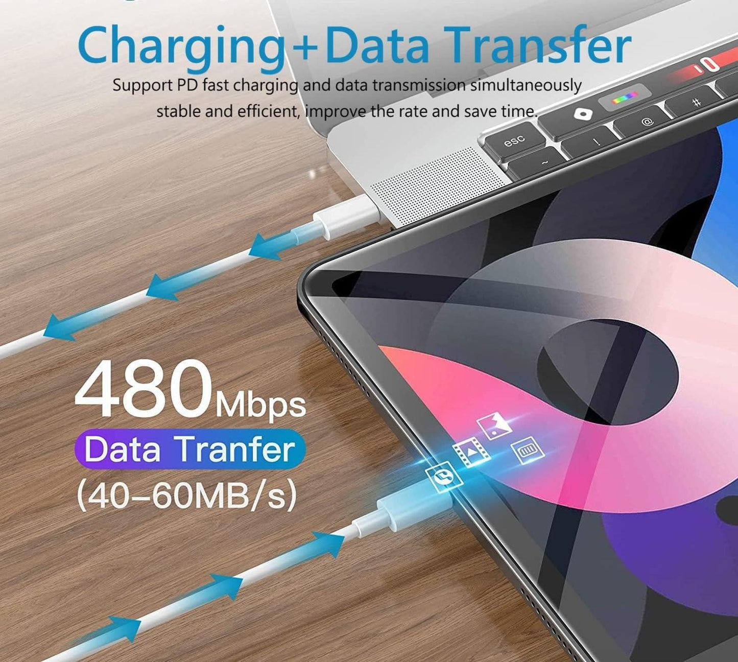 Phone Charger, Cube Phone Charger Travel 1Pack 6FT Lightning Cable Cord Quick Fast Charging Cord USB Wall Chargers Travel Plug Adapter For Phone 16 15 14 13 12 11 X 8 Plus XR XS Max 7 SE IPad, Airpods - THE MILE MAKER DRIVER SHOP